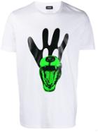 Diesel Caricature Print T-shirt - White