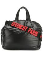 Givenchy Faux Leather Nightingale Tote - Black