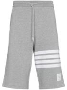 Thom Browne Engineered 4-bar Stripe Shorts - Grey