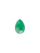 Loquet May Emerald Pear Charm - Green