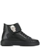 Philipp Plein Skull High-top Sneakers - Black