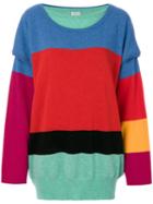 Loewe - Rainbow Jumper - Women - Cashmere/wool - S, Blue, Cashmere/wool