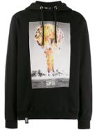Vision Of Super Printed Hoodie - Black