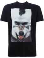 Neil Barrett Split Portrait T-shirt - Black
