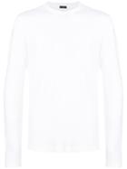 Zanone Long Sleeve T-shirt - White
