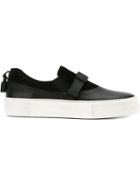 Buscemi Buckle Detail Slip On Sneakers