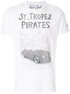 Mc2 Saint Barth St. Tropez Pirates Print T-shirt - White