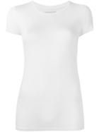 Majestic Filatures Round Neck T-shirt, Women's, Size: Iv, White, Viscose/spandex/elastane