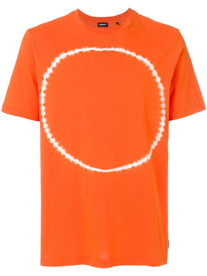 Diesel T-cereck-gary T-shirt - Yellow & Orange