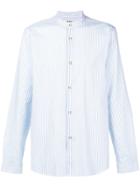 Acne Studios Pine Soft Pop Stripe Shirt - Blue