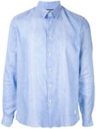 Vilebrequin Striped Pointed Collar Shirt - Blue