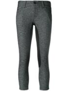 Junya Watanabe Comme Des Garçons Panelled Cropped Trousers - Black