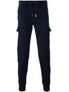 Eleventy Side Pocket Sweatpants, Men's, Size: Large, Blue, Cotton