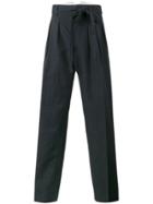 Walter Van Beirendonck Leaf Print Trousers - Brown