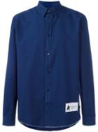 Golden Goose Deluxe Brand Regular Shirt, Men's, Size: Large, Blue, Cotton/nylon