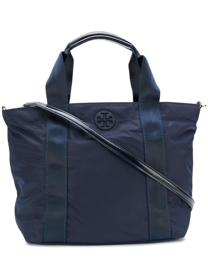 Tory Burch Small Quinn Shoulder Bag - Blue