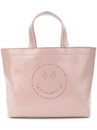 Anya Hindmarch Wink Soft Shopper Bag - Pink & Purple