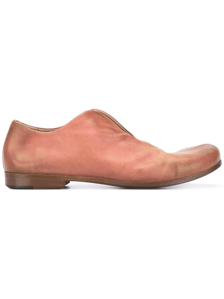 Marsèll Front Slit Loafers - Brown
