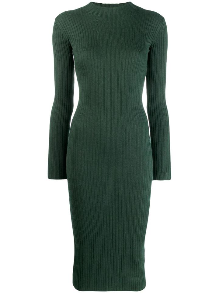 Études Ribbed Knit Dress - Green
