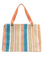 Amir Slama Cotton Beach Tote Bag - Yellow & Orange