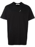 Givenchy Crucifix Embroidered T-shirt, Men's, Size: Small, Black, Cotton/lamb Skin