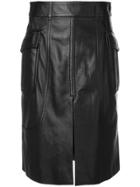 Prada Straight Split Skirt - Black