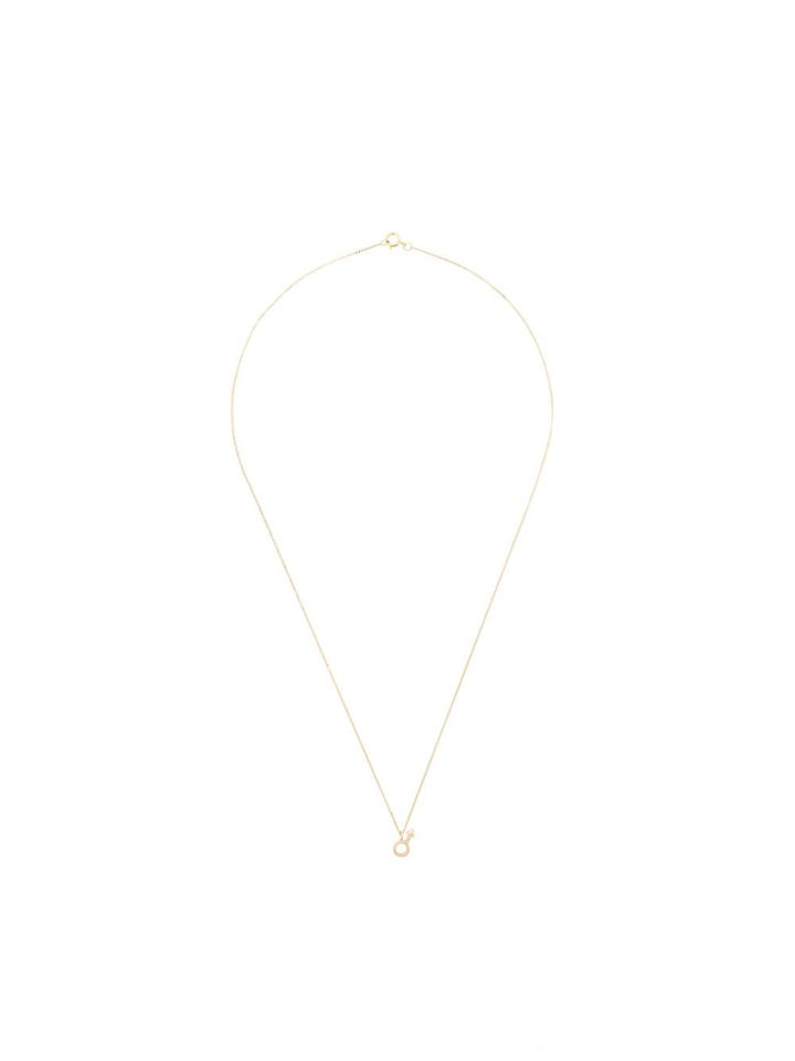 Rachel Entwistle Mars Pendant Necklace - Metallic