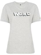 Bella Freud Word T-shirt - Grey
