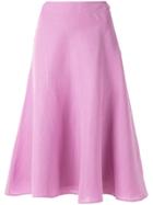 Tufi Duek Flared Midi Skirt - Pink
