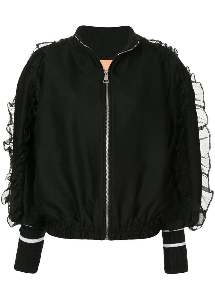 Maggie Marilyn Some Kind Of Wonderful Bomber Jacket - Black