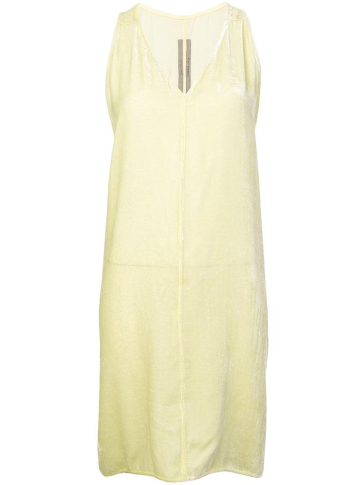 Rick Owens Slip On Dress - Yellow & Orange
