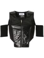 Ambush Cold Shoulder Bustier - Black