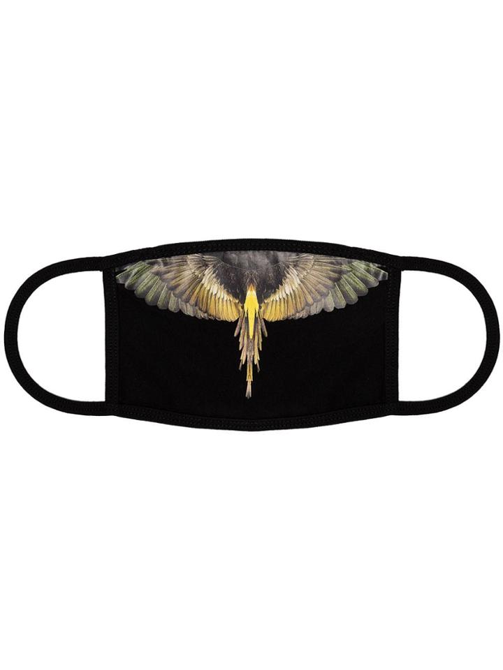 Marcelo Burlon County Of Milan Wings Print Face Mask - Black