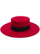 Saint Laurent Andalusian Hat - Red