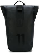 11 By Boris Bidjan Saberi Rolled Top Backpack - Black