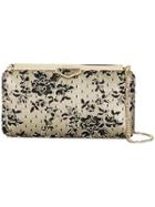 Jimmy Choo Floral Corded Lace Clutch - Nude & Neutrals