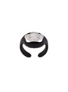 Nicopanda 'nico' Nail Ring, Women's, Size: Medium, Black