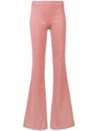 Giambattista Valli Long Flared Trousers - Pink