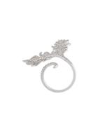 Elise Dray Diamond Leaf Ring