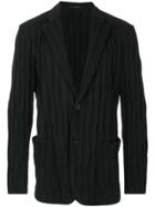 Issey Miyake Men Ruched Effect Blazer - Black