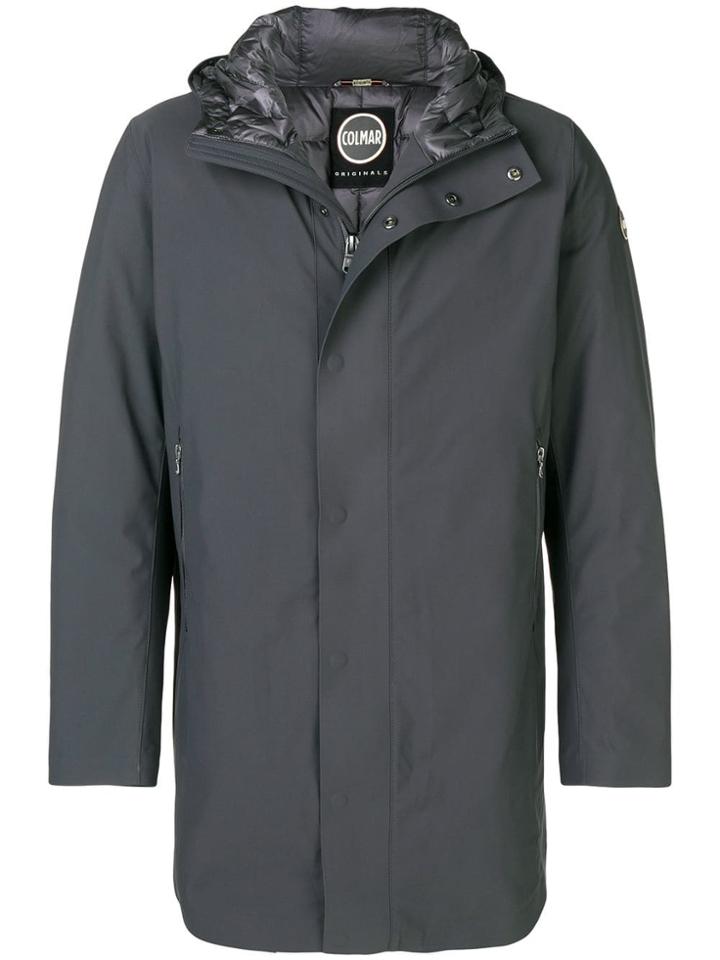 Colmar Classic Padded Raincoat - Grey