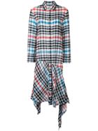 Tsumori Chisato Checked Asymmetric Dress - Multicolour