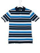 Ralph Lauren Kids - Striped Polo Shirt - Kids - Cotton - 14 Yrs, Blue