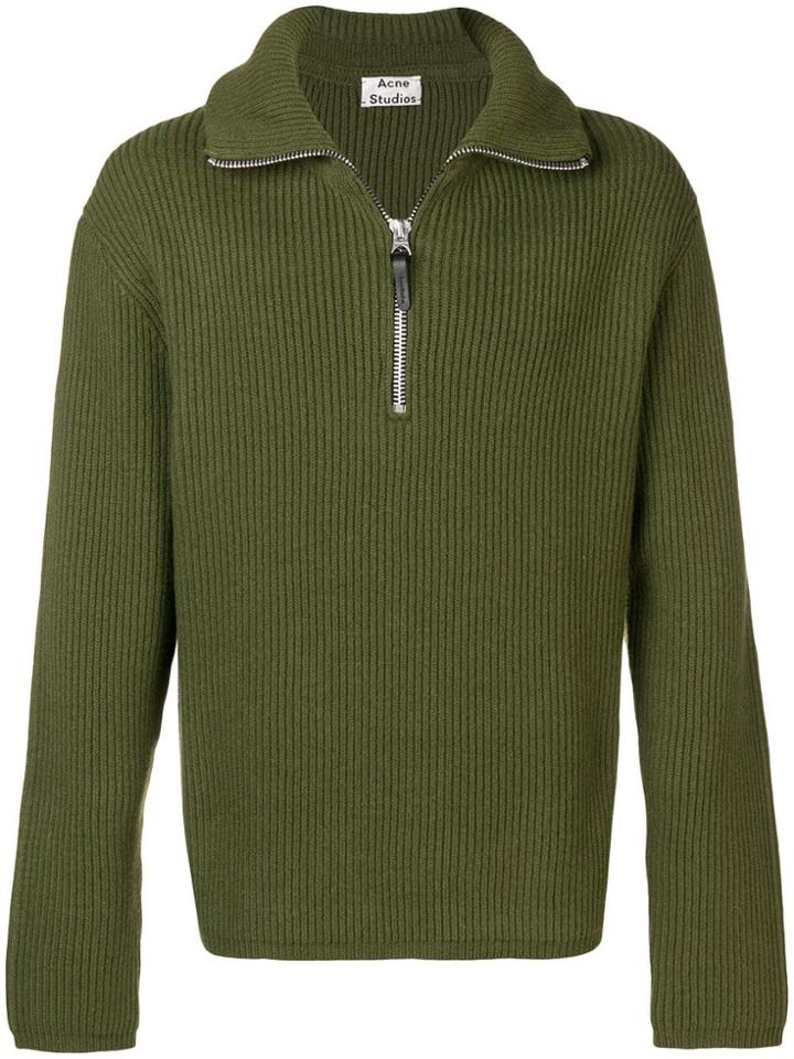 Acne Studios Fisherman Jumper - Green