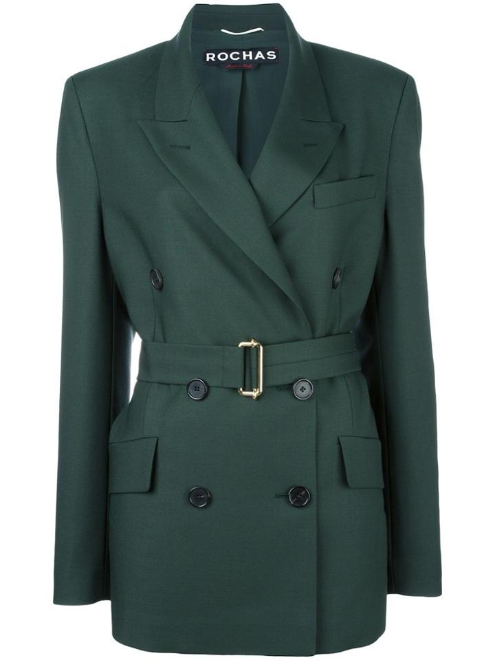 Rochas Oversized Jacket - Green