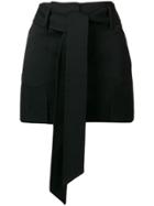 Ermanno Scervino Bow Tie Shorts - Black
