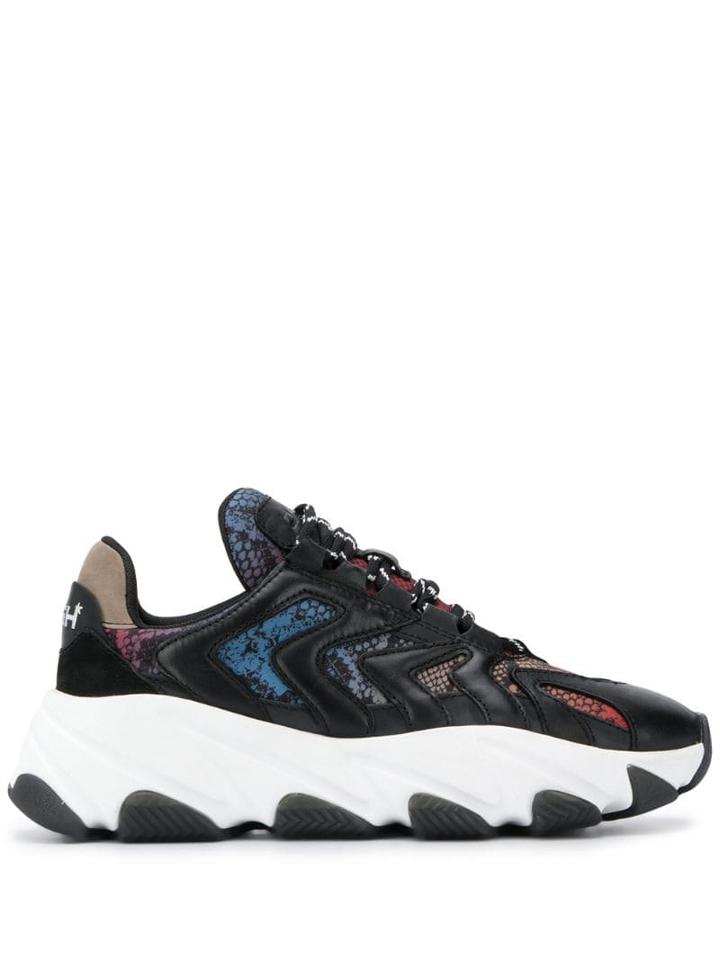 Ash Ash F19extreme04 Blk Artificial->artificial Leather - Black