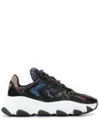Ash Ash F19extreme04 Blk Artificial->artificial Leather - Black