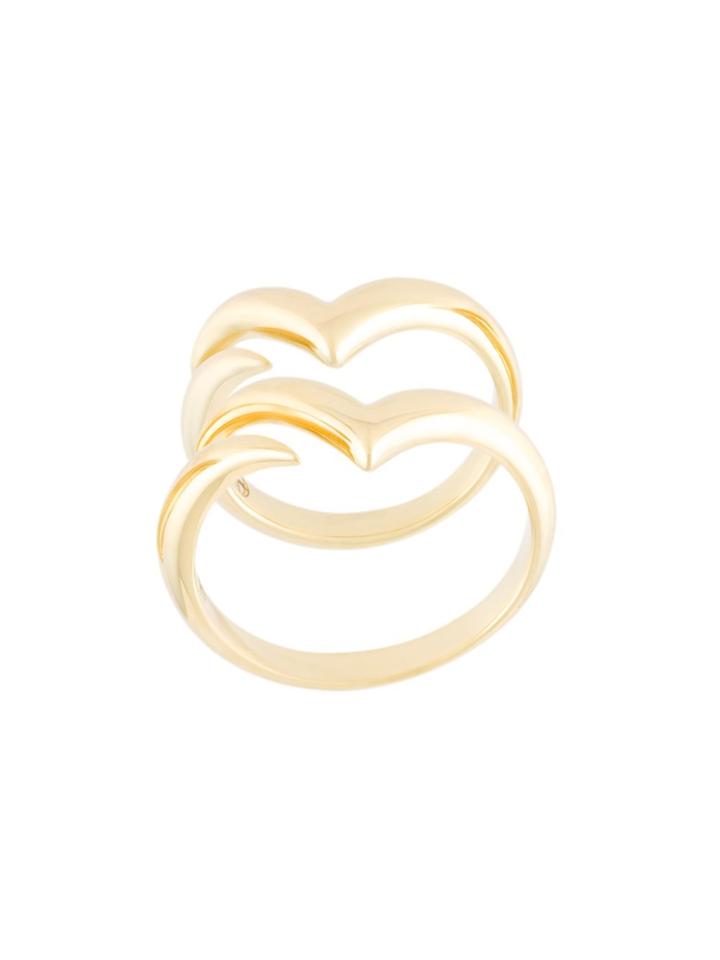Gisele For Eshvi 'fly With Me' Ring - Metallic
