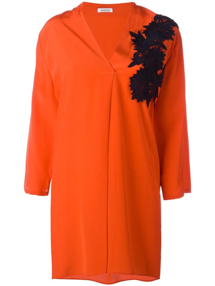 P.a.r.o.s.h. Spark Dress, Women's, Red, Silk